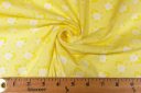 Lemon 1930's Inspired Floral Cotton Twill