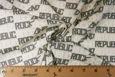 Ash "Rock & Republic" Lightweight Cotton/Poly Muslin