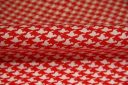 Red Houndstooth Cotton