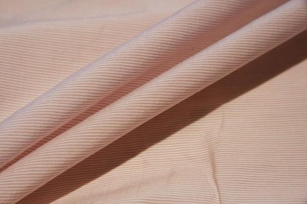 Silk Blend Micro Stripe Batiste - Blush