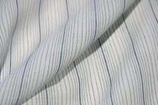 Gauze Stripe - Blue & White
