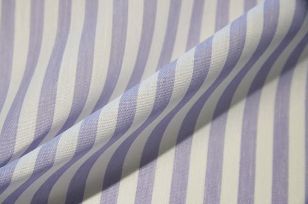 Poly/Cotton Stripe - Lavender