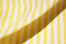 Poly/Cotton Stripe - Light Yellow