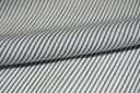 Mini Stripe Chambray Batiste - Charcoal & White