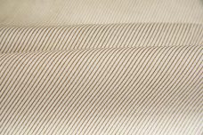 Micro Pinstripe Voile - Camel
