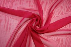 2 Tone Chiffon - Raspberry