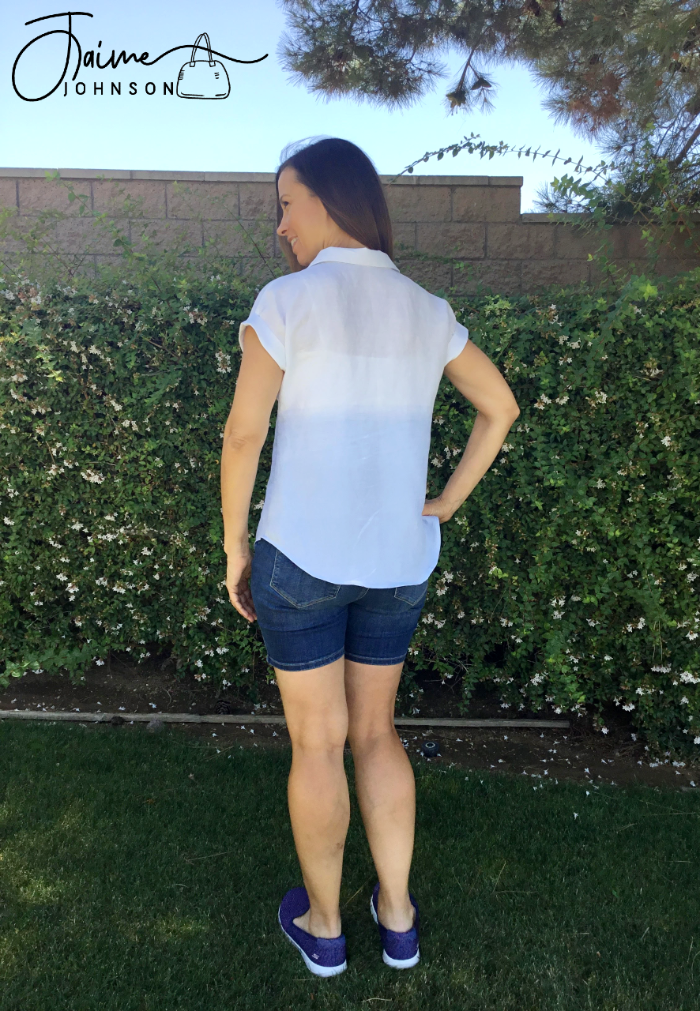 Melody Dolman in Ombre Cloud Linen | Jaime Johnson