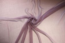 Crinkle Silk Chiffon - Dusty Dahlia