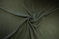 Silk Blend Textured Stripe - Forest