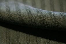 Silk Blend Textured Stripe - Forest