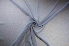 Crinkle Silk Chiffon - Dusty Blue