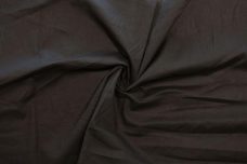 Silk/Cotton Lightweight Stretch Poplin - Soft Black