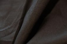 Silk/Cotton Lightweight Stretch Poplin - Soft Black