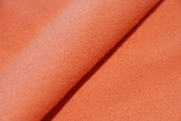 Solid Single Brushed Spandex Jersey - Creamsicle