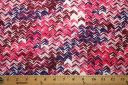 Pink & Purple Herringbone Lightweight Cotton / Rayon Gauze