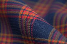 Royal & Red Double-sided Woven Plaid