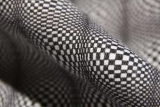 Heavyweight Geometric Illusion Denim