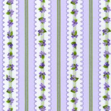 Lilac Stripe Cotton Flannel