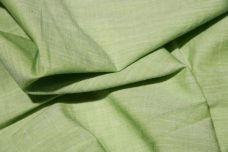 Lightweight Lime Cotton Chambray