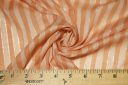 Metallic Stripe Batiste - Peach