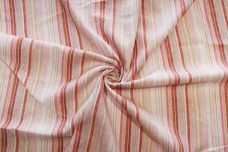 Various Stripe Cotton Blend Chambray