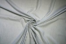 Denim Cotton/Rayon Stripe Batiste