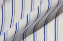 Royal & White Cotton Poplin Stripe
