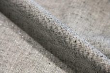 Chambray Sparkle Linen - Charcoal
