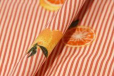 Stripes & Oranges Rayon
