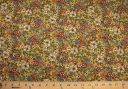 Bright Calico Floral Rayon Crepe