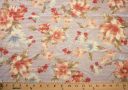 Large Floral Dotted Swiss Rayon Batiste