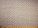 Small Calico Floral Dotted Swiss Rayon Batiste - Blue Grey