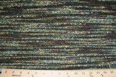 Green Poly/Wool Knit Chenille