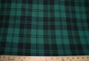 Poly/Wool Tartan - Emerald