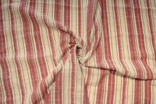 Cranberry Various Stripe Linen