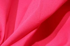 Stretch Poplin - Hot Pink