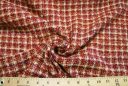 Burgundy & Rust Wool Gingham