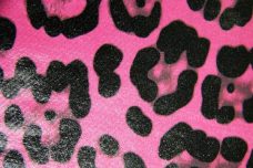 Shiny Cheetah Spandex - Pink