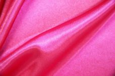 Charmeuse Satin - Hot Pink