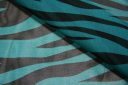 Zebra Chiffon - Teal