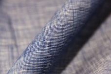 Lightweight Chambray Linen - Royal