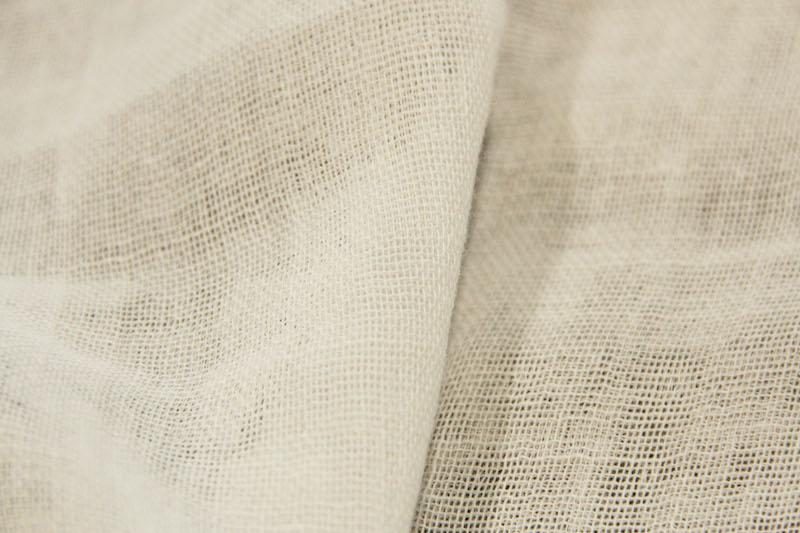 Lightweight Double Linen Batiste - White