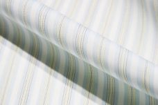 Poplin Stripe - Sky