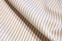 Pinstripe Poplin - Peach