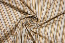 Rayon Blend Stripe Batiste - Wheat & Sage