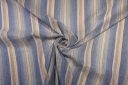 Various Stripe Crepe Gauze - Royal