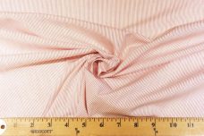 Micro Pinstripe Poplin - Red