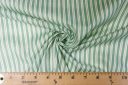 Poly/Cotton Ticking - Sage & Ivory