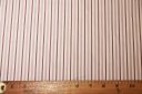 Polished Cotton Poplin Stripe - Pink & Burgundy