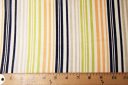 Large Multicolor Various Stripe Voile - Creamsicle